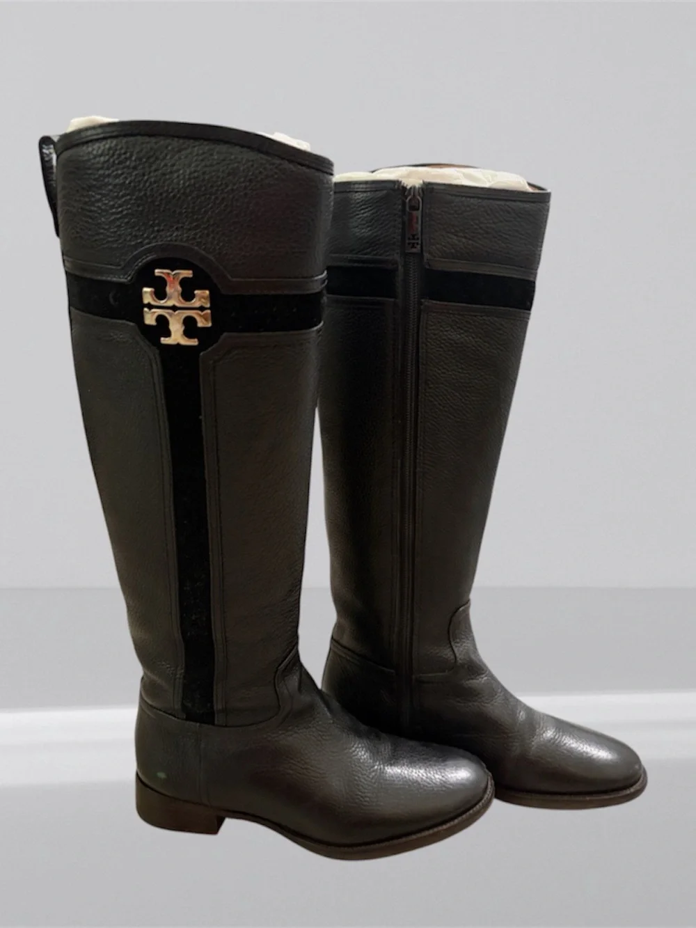 Tory Burch tall black